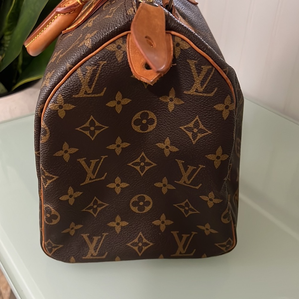Authentic Louis Vuitton Monogram Speedy 30 Hand Boston Bag  travel hand bag - Picture 3 of 12